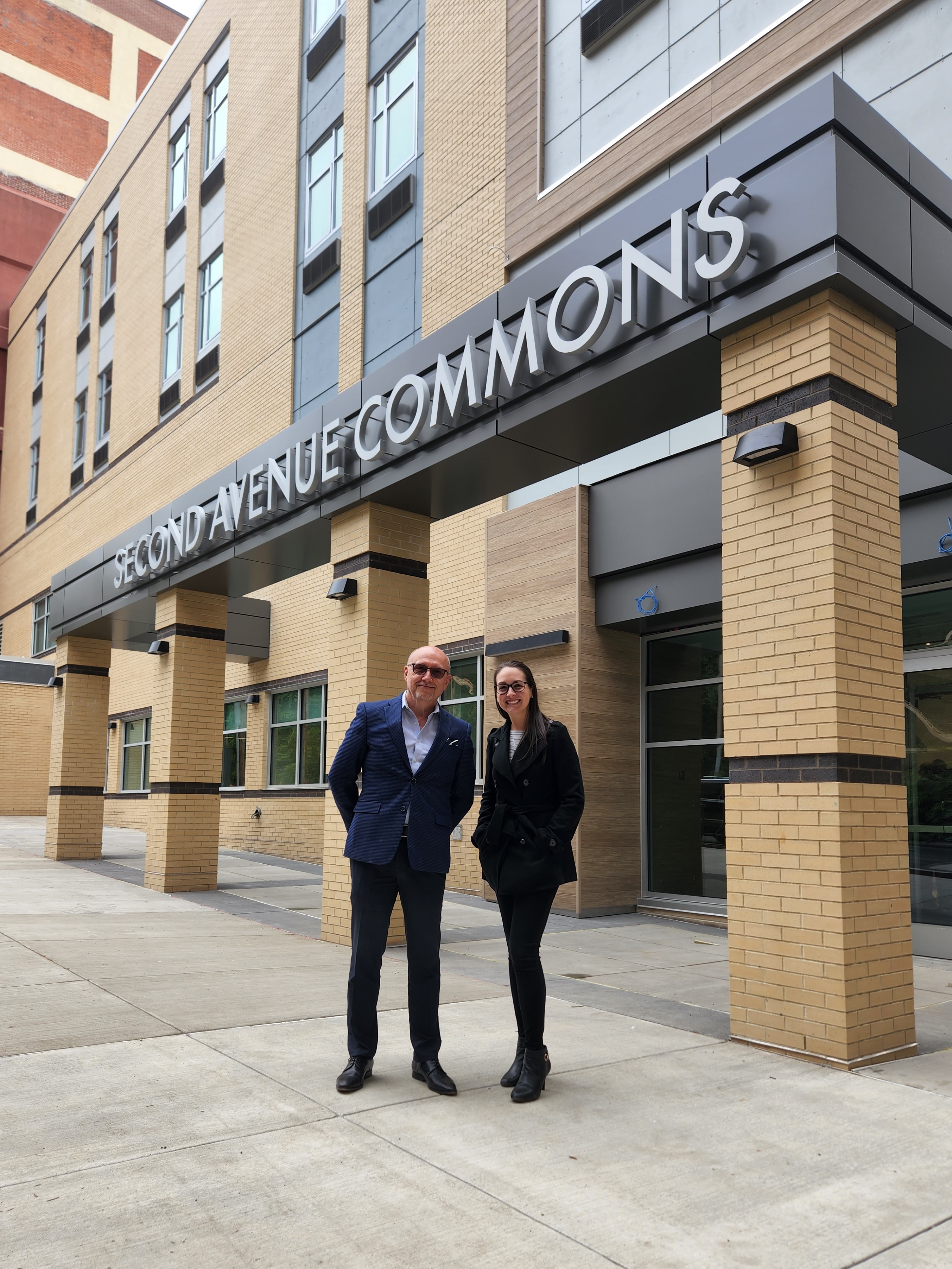 RibbonCutting Held for the Second Avenue Commons 24/7 Homeless Shelter